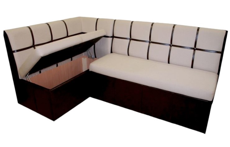 Кухонный угловой диван Квадро 5 со спальным местом в Астрахани - изображение 2