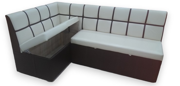 Кухонный угловой диван Квадро 5 со спальным местом в Астрахани - изображение 3