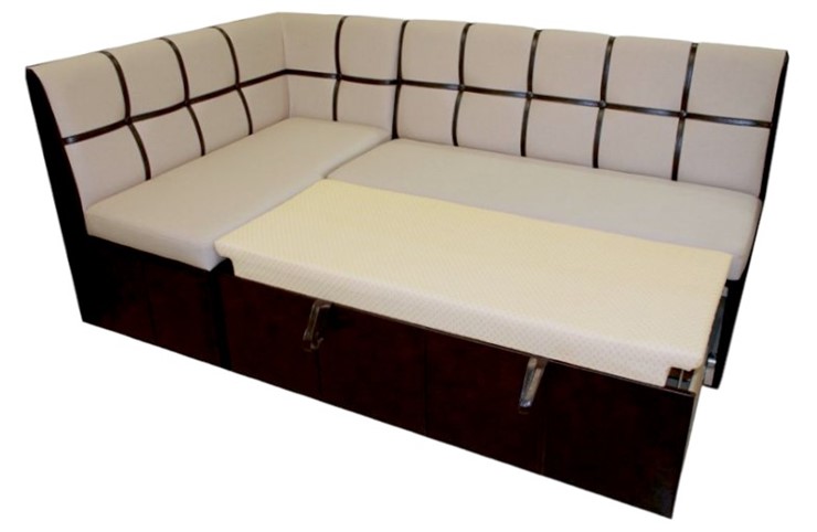 Кухонный угловой диван Квадро 5 со спальным местом в Астрахани - изображение 1