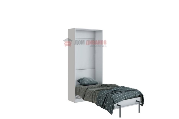 Кровать-шкаф Велена 1, 800х2000, цвет белый в Астрахани - изображение