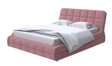 Кровать 2-спальная Corso-6 140x200, Рогожка (Levis 62 Розовый) в Астрахани