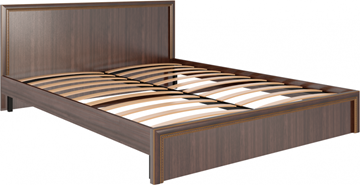 Кровать спальная Беатрис М07 (Орех Гепланкт) в Астрахани