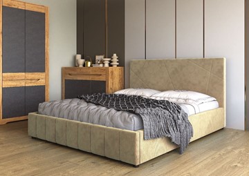 Кровать в спальню Нельсон Абстракция 140х200 (вариант 3) без основания в Астрахани - предосмотр 1