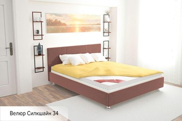 Кровать 1.5-спальная Вена 140х200 (с основанием) в Астрахани - предосмотр 1