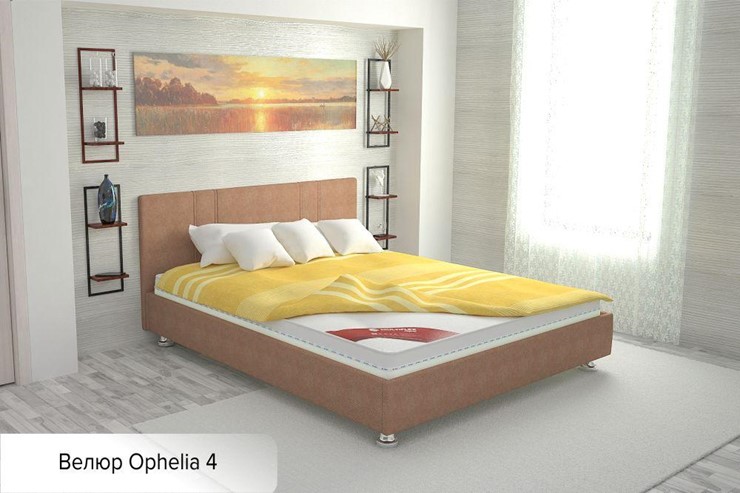 Кровать 1.5-спальная Вена 140х200 (с основанием) в Астрахани - изображение 9