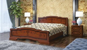 Кровать в спальню Карина-6 (Орех) 180х200 в Астрахани