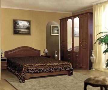 Гарнитур спальный Ивушка-5, цвет Итальянский орех в Астрахани