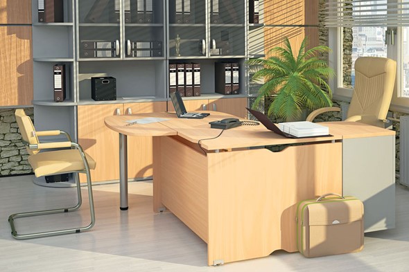 Мебель для персонала Милан для руководителя отдела в Астрахани - изображение