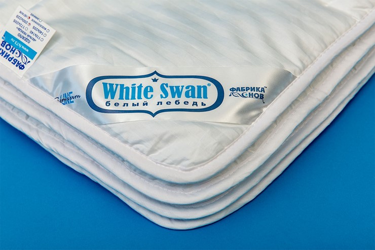 Одеяло лёгкое двуспальное Белый лебедь в Астрахани - изображение 1