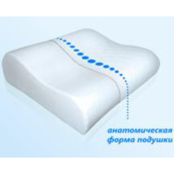 Подушка ортопедическая М Память 50х38 в Астрахани - изображение
