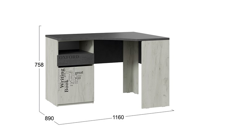 Детский угловой стол Оксфорд-2 ТД-399.15.03 в Астрахани - изображение 5