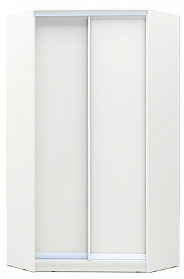 Шкаф угловой 2200х1103х1103, ХИТ У-22-4-11, белая шагрень в Астрахани - изображение
