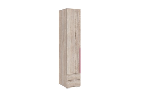 Шкаф-пенал с ящиками Лайк 54.01, дуб мария/роуз в Астрахани - изображение