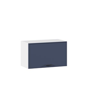 Горизонтальный настенный шкаф 600 Индиго ЛД 298.710.000.119, Белый/Тёмно-синий в Астрахани