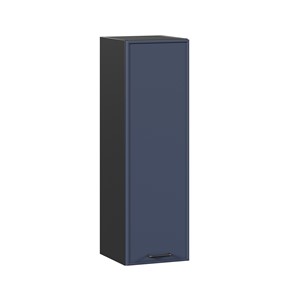 Кухонный навесной шкаф высокий 300 Индиго ЛД 298.410.000.150, Чёрный/Тёмно-синий в Астрахани