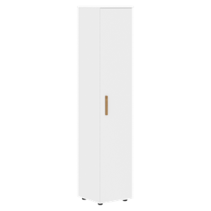 Высокий шкаф колонна с глухой дверью FORTA Белый FHC 40.1 (L/R) (399х404х1965) в Астрахани