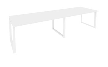 Переговорный стол O.MO-PRG-2.4 Белый/Белый бриллиант в Астрахани