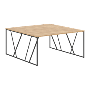 Двойной стол LOFTIS Дуб Бофорд  LWST 1516 (1560х1606х750) в Астрахани