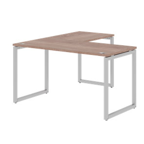 Письменный стол угловой правый XTEN-Q Дуб-сонома- серебро XQCT 1415 (R) (1400х1500х750) в Астрахани