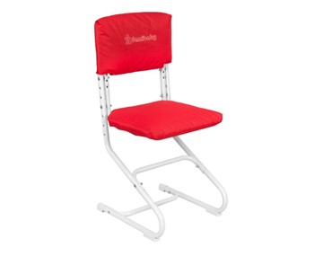 Комплект чехлов на сиденье и спинку стула СУТ.01.040-01 Красный, ткань Оксфорд в Астрахани