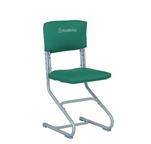 Комплект чехлов на сиденье и спинку стула СУТ.01.040-01 Зеленый, ткань Оксфорд в Астрахани