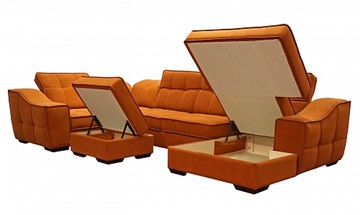 Угловой диван N-11-M (П1+ПС+УС+Д2+Д5+П1) в Астрахани - предосмотр 2