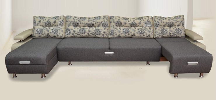 П-образный диван Престиж-15 микс в Астрахани - изображение 1