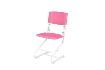 Регулируемый детский стул СУТ.01 Пластик (рост от 130 см), Розовый в Астрахани