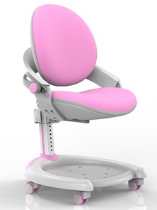 Кресло растущее Mealux ZMAX-15 Plus, Y-710 PN, белый металл, обивка розовая однотонная в Астрахани