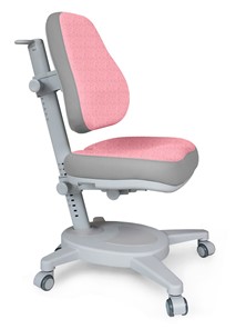 Растущее кресло Mealux Onyx (Y-110) G + DPG  - серое + чехол розовый с серыми вставками в Астрахани