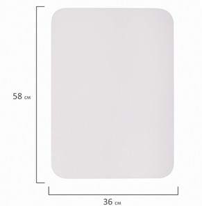 Доска магнитная на холодильник BRAUBERG, 58х36 см с маркером, магнитом и салфеткой в Астрахани - предосмотр 8