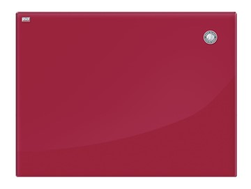 Доска магнитно-маркерная стеклянная 2х3 OFFICE TSZ86 R, 60x80 см, красная в Астрахани - предосмотр